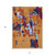 10' X 14' Copper Gray And Burgundy Abstract Washable Indoor Outdoor Area Rug