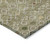 9' X 12' Sage Ivory And Beige Geometric Washable Indoor Outdoor Area Rug