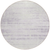 8' Lavender Purple And Ivory Round Abstract Washable Indoor Outdoor Area Rug