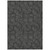 10' X 14' Black And Ivory Geometric Washable Indoor Outdoor Area Rug Transitional Style - Black, Ivory Color
