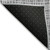 9' X 12' Gray Charcoal And Silver Striped Washable Indoor Outdoor Area Rug