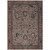 9' X 12' Brown And Beige Floral Washable Indoor Outdoor Area Rug - Brown, Beige