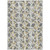 9' X 12' Gray And Ivory Abstract Washable Indoor Outdoor Area Rug - Gray, Ivory