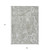 9' X 12' Ivory Taupe And Beige Abstract Washable Indoor Outdoor Area Rug