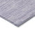 8' X 10' Plum And Purple Striped Washable Indoor Outdoor Area Rug