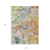 8' X 10' Gray and Gold Abstract Washable Non Skid Indoor Outdoor Area Rug
