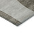 10' X 14' Taupe Beige And Chocolate Abstract Washable Indoor Outdoor Area Rug