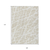 9' X 12' Beige and Ivory Abstract Washable Non Skid Indoor Outdoor Area Rug