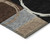 9' X 12' Pewter Gray And Black Geometric Washable Indoor Outdoor Area Rug