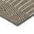 10' X 14' Brown And Beige Geometric Washable Indoor Outdoor Area Rug Transitional Style - Brown, Beige Color