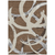 8' X 10' Brown Beige And Gray Abstract Washable Indoor Outdoor Area Rug