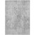 10' X 14' Gray Silver And Charcoal Abstract Washable Indoor Outdoor Area Rug Transitional Style - Gray, Silver, Charcoal Color