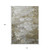 10' X 14' Brown Taupe And Ivory Abstract Washable Indoor Outdoor Area Rug