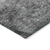 8' X 10' Gray Chocolate And Silver Abstract Washable Indoor Outdoor Area Rug