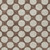 9' X 12' Brown And Beige Polka Dot Washable Indoor Outdoor Area Rug
