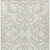 8' X 10' Ivory And Beige Damask Washable Indoor Outdoor Area Rug - Ivory, Beige