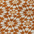 9' X 12' Orange Beige And Copper Floral Medallion Washable Indoor Outdoor Area Rug