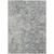 9' X 12' Gray Beige And Charcoal Oriental Washable Indoor Outdoor Area Rug
