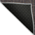 9' X 12' Chocolate And Black Geometric Washable Indoor Outdoor Area Rug