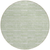 8' Sage And Green Round Striped Washable Indoor Outdoor Area Rug