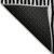 9' X 12' Black Ivory And Gray Geometric Washable Indoor Outdoor Area Rug