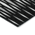 9' X 12' Black Ivory And Gray Geometric Washable Indoor Outdoor Area Rug