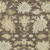 8' X 10' Chocolate And Beige Floral Washable Indoor Outdoor Area Rug - Chocolate, Beige