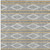 8' X 10' Gray Ivory And Brown Geometric Washable Indoor Outdoor Area Rug