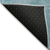 9' X 12' Aqua Teal Blue And Gray Abstract Washable Indoor Outdoor Area Rug