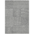 9' X 12' Charcoal And Ivory Geometric Washable Indoor Outdoor Area Rug
