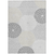 9' X 12' Gray And Taupe Geometric Washable Indoor Outdoor Area Rug