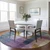 8' Blue Green And Purple Round Abstract Washable Indoor Outdoor Area Rug