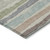 8' X 10' Beige Brown And Gray Striped Washable Indoor Outdoor Area Rug - Beige, Brown, Gray