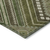 9' X 12' Olive Green Gray And Ivory Tribal Washable Indoor Outdoor Area Rug