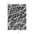 9' X 12' Black and White Abstract Washable Non Skid Indoor Outdoor Area Rug