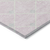 8' X 10' Pink Gray And Ivory Geometric Washable Indoor Outdoor Area Rug