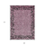 9' X 12' Pink Animal Print Washable Indoor Outdoor Area Rug