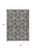 9' X 12' Charcoal And Gold Geometric Washable Indoor Outdoor Area Rug