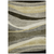 8' X 10' Taupe Gray And Black Abstract Washable Indoor Outdoor Area Rug