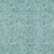 9' X 12' Teal Blue And Aqua Floral Washable Indoor Outdoor Area Rug