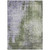 8' X 10' Olive Green And Purple Abstract Washable Indoor Outdoor Area Rug