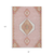 8' X 10' Pink Green And Ivory Oriental Washable Indoor Outdoor Area Rug