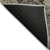 8' X 10' Charcoal And Beige Damask Washable Indoor Outdoor Area Rug
