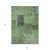 9' X 12' Green And Olive Green Patchwork Washable Indoor Outdoor Area Rug