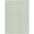 10' X 14' Mint Green And Ivory Geometric Washable Indoor Outdoor Area Rug - Mint Green, Ivory