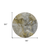 8' Taupe Brown And Gray Round Abstract Washable Indoor Outdoor Area Rug