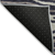 8' X 10' Black Taupe And Beige Faux Bois Washable Indoor Outdoor Area Rug