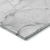 9' X 12' Gray Abstract Washable Non Skid Indoor Outdoor Area Rug