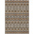 10' X 14' Taupe Brown And Ivory Moroccan Washable Indoor Outdoor Area Rug