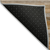 10' X 14' Brown and Orange Striped Washable Non Skid Indoor Outdoor Area Rug
